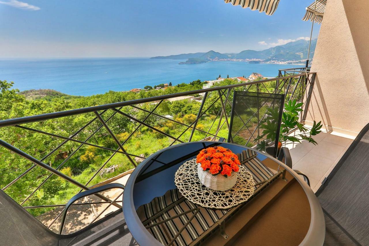 Apartmani Visum Sveti Stefan Esterno foto