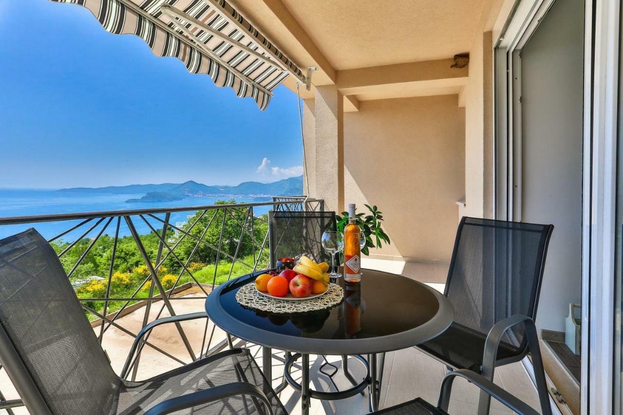 Apartmani Visum Sveti Stefan Esterno foto