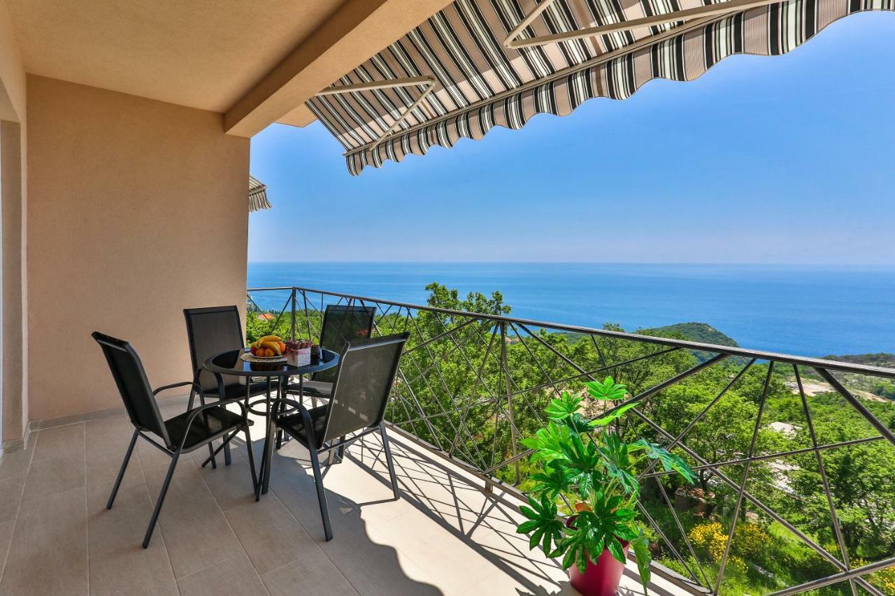 Apartmani Visum Sveti Stefan Esterno foto