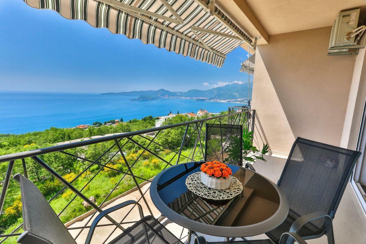 Apartmani Visum Sveti Stefan Esterno foto